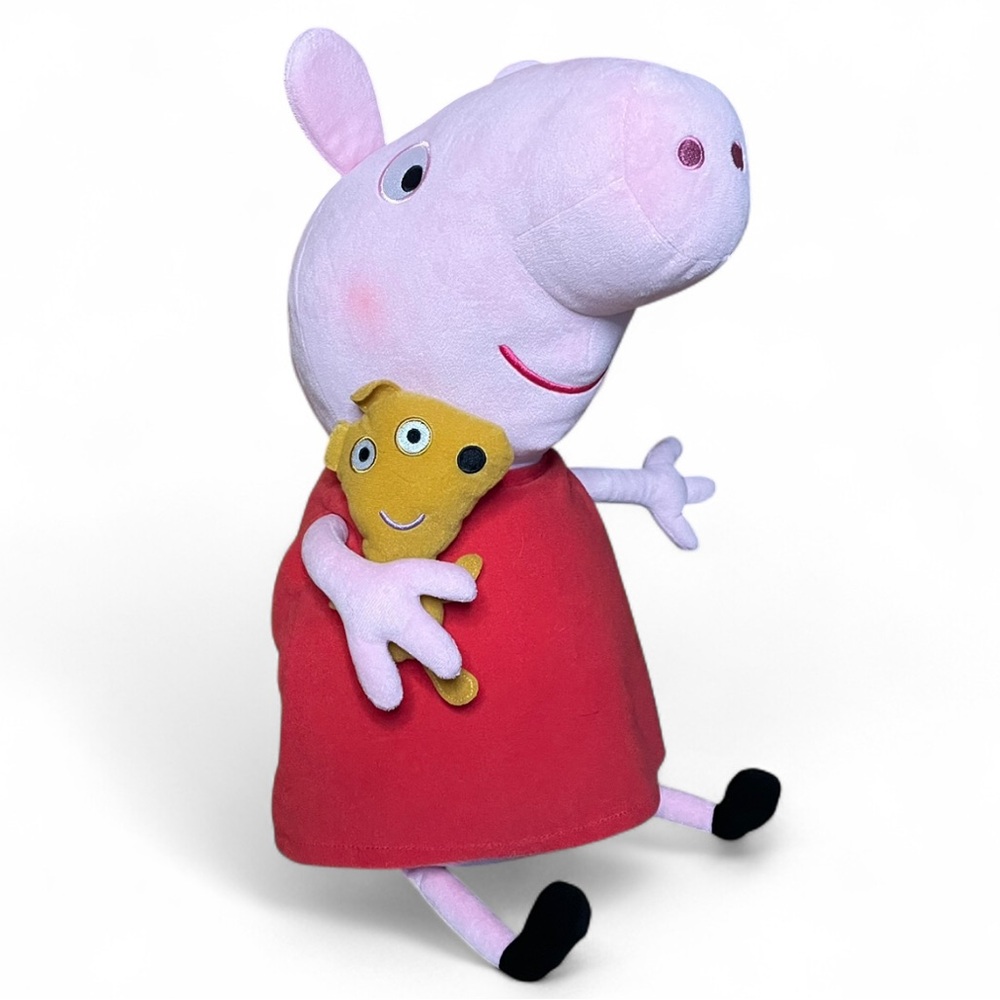 TY 20” Peppa Pig 2016 Beanie Buddy Large Plush Stuffed Animal